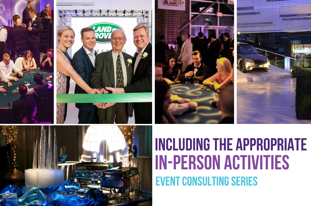 Activities For Your In-Person Event