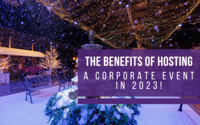 Benefits of Hosting a Corporate Event